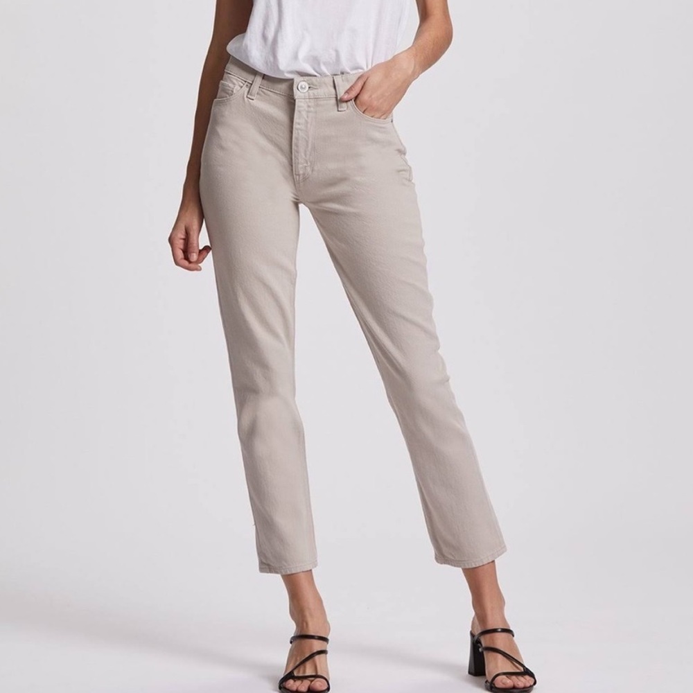 *New* Hudson Barbara High-Rise Cropped Straight Jeans